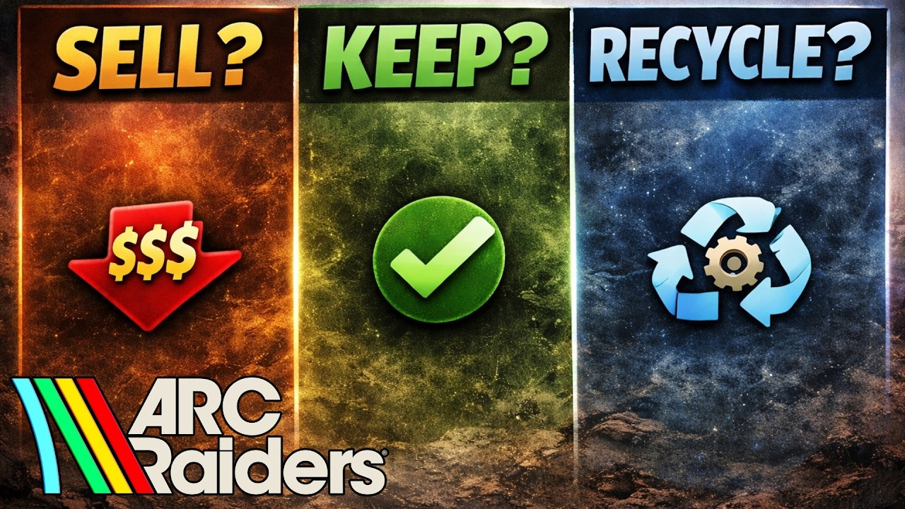 Продать, оставить или утилизировать? (Полное руководство по инвентаризации) | ARC Raiders