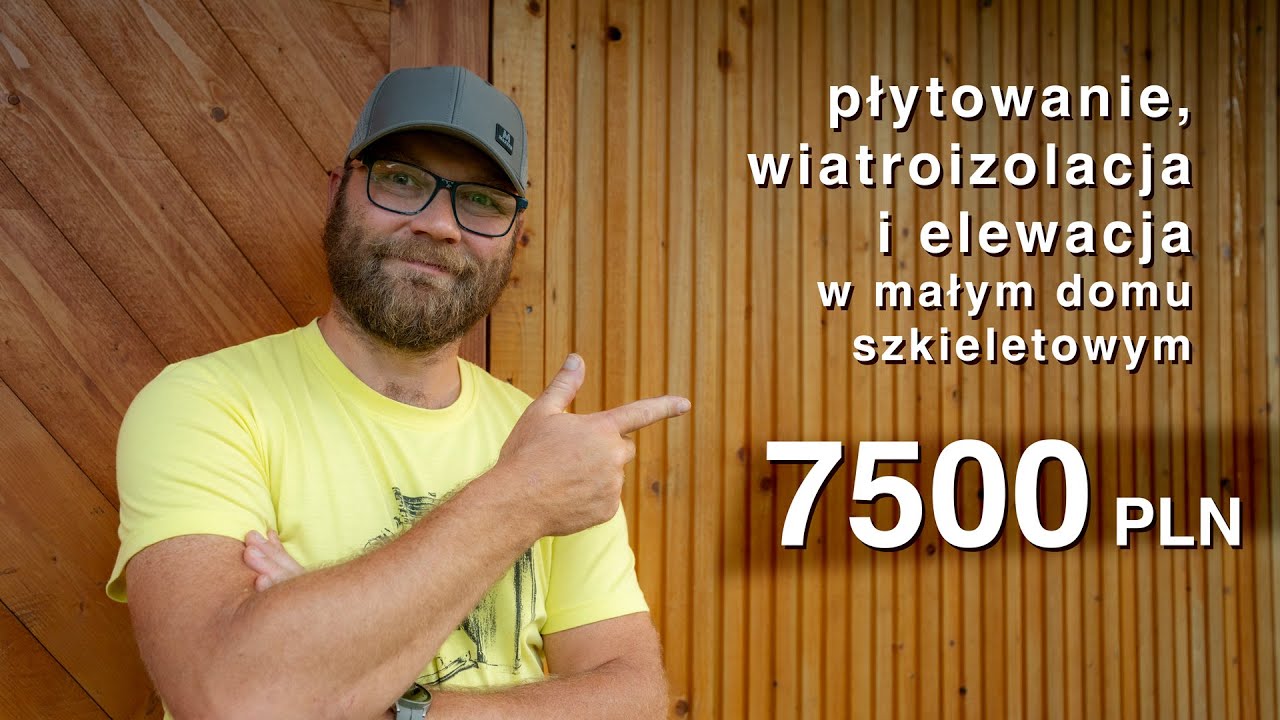 Zbuduję Ci dom! Płyty, wiatroizolacja oraz drewniana elewacja za 7 500 PLN