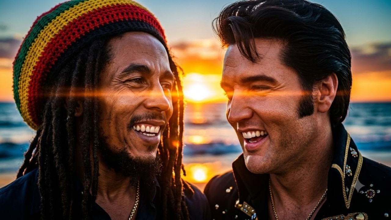 Bob Marley  & Elvis Presley - Heart Thunder 🎸 Reggae Rock Soul Slow Smooth Groove 2026