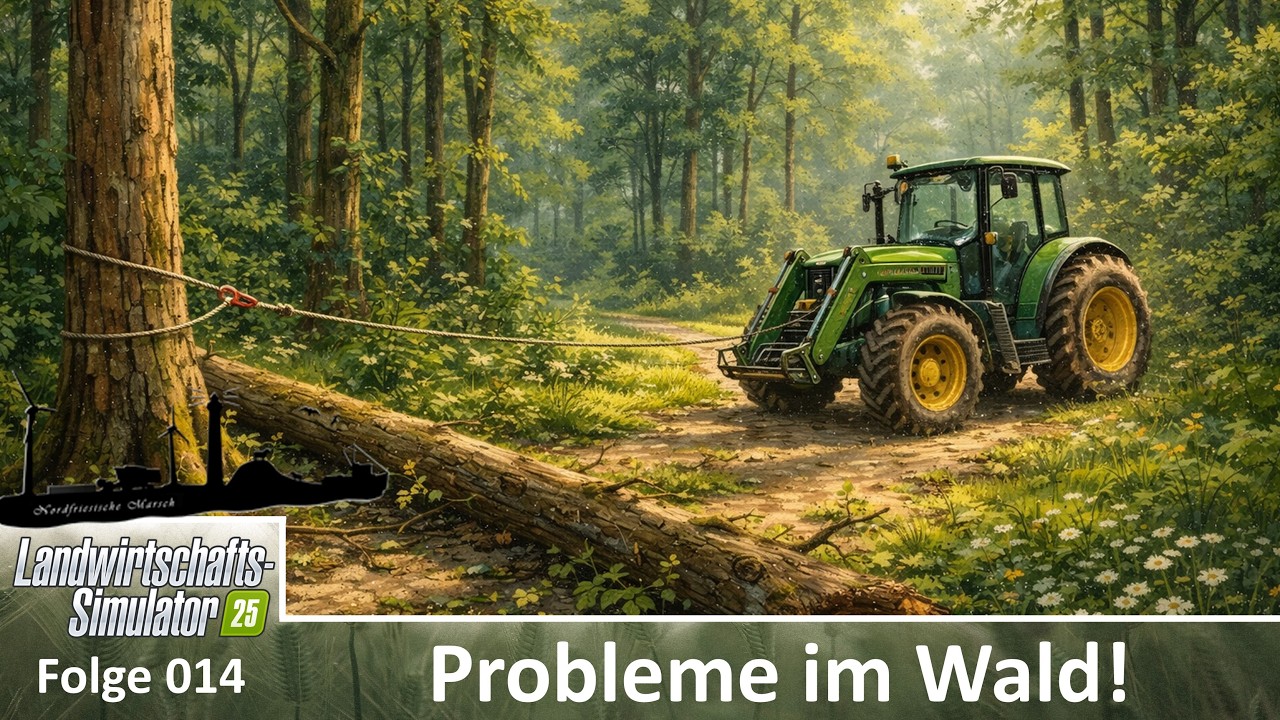 🌲 Probleme im Wald – nichts funktioniert mehr | 🚜 LS25 NF Marsch #014 #deutsch #LS25