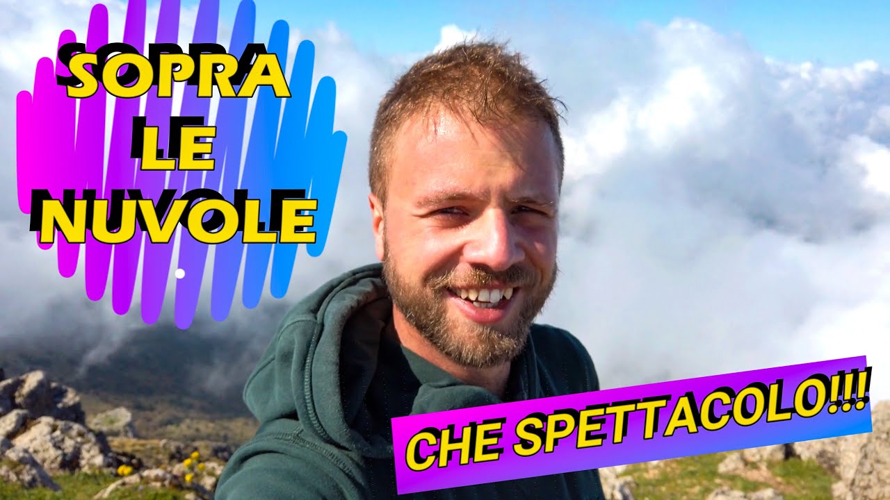 SPETTACOLO! Andiamo sopra le nuvole sul Monte San Calogero e  ci perdiamo nella nebbia