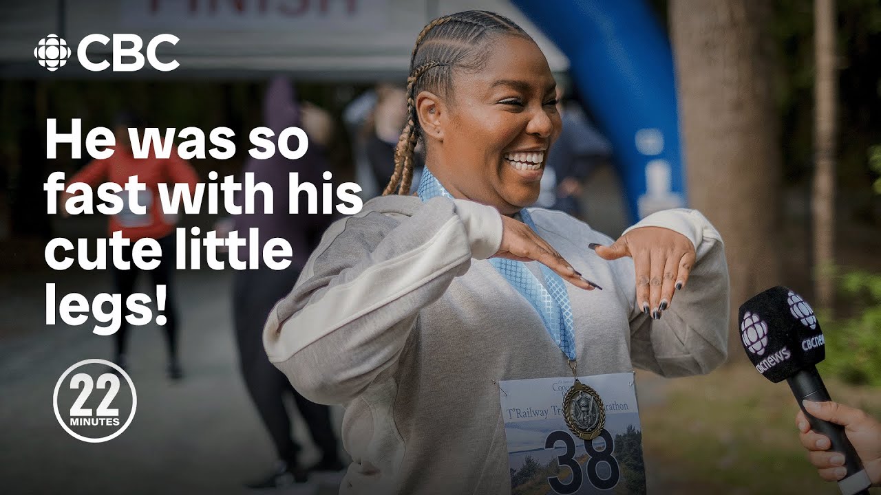 Marathon runner butts heads with Joshua the goat! | This Hour Has 22 Minutes