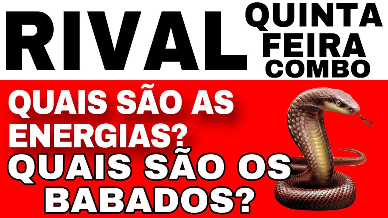 RIVAL COM ELE (A) HOJE QUINTA FEIRA TAROT BARALHO CIGANO