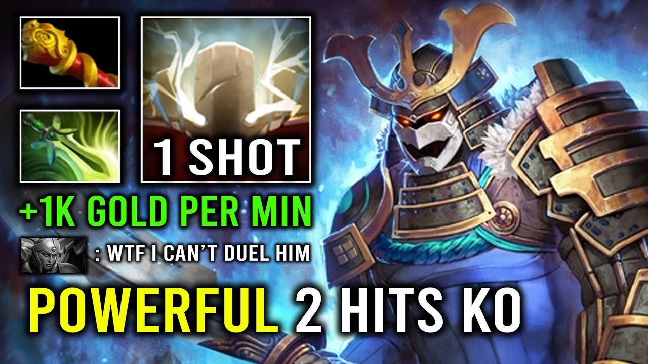 WTF 2 Hits Deleted 1K GPM Hard Carry Sven Brutal Cleave Like a God Dota 2