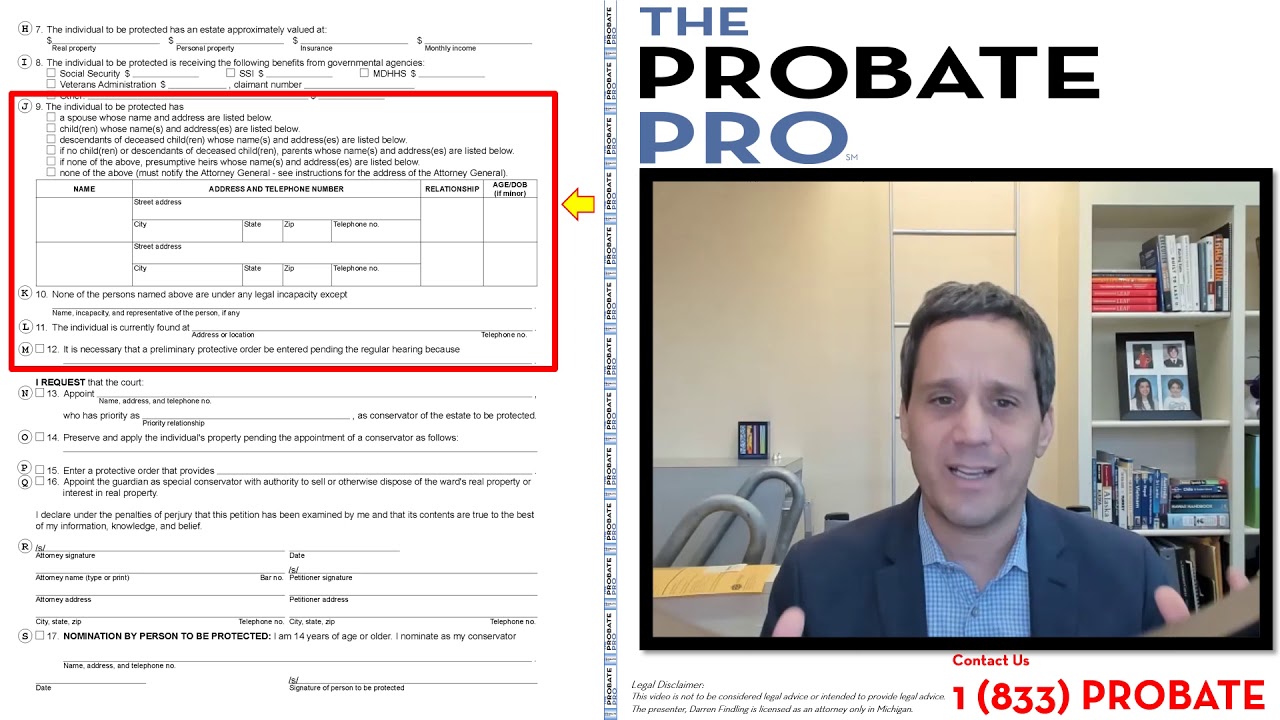 Petition for Appointment of Conservator #theprobatepro #probate #conservatorship #guardianship