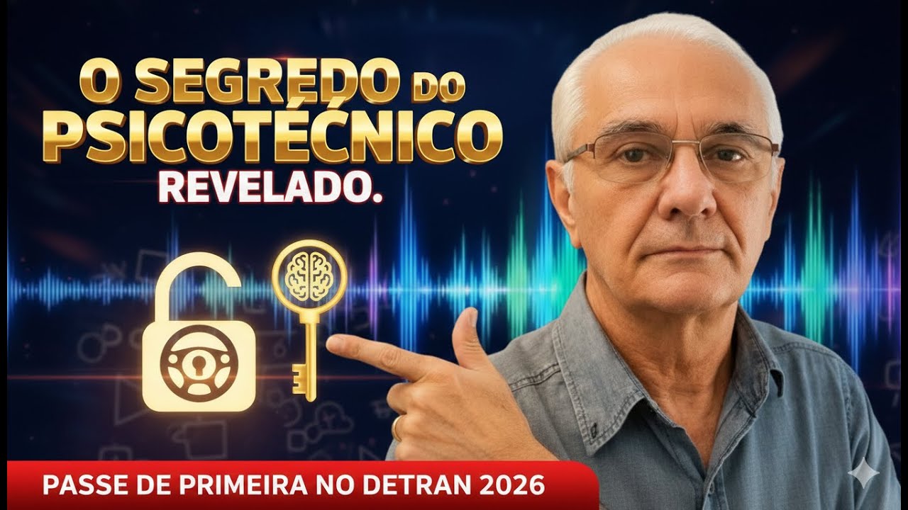 PSICOTÉCNICO DO DETRAN 2026: 30 QUESTÕES COMENTADAS COM DICAS INCRÍVEIS