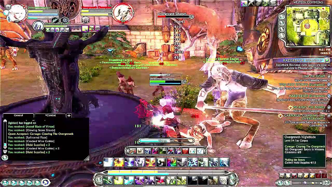 RIFT MMORPG &bull; Mage Necromancer DPS Build &bull; Epic Gameplay