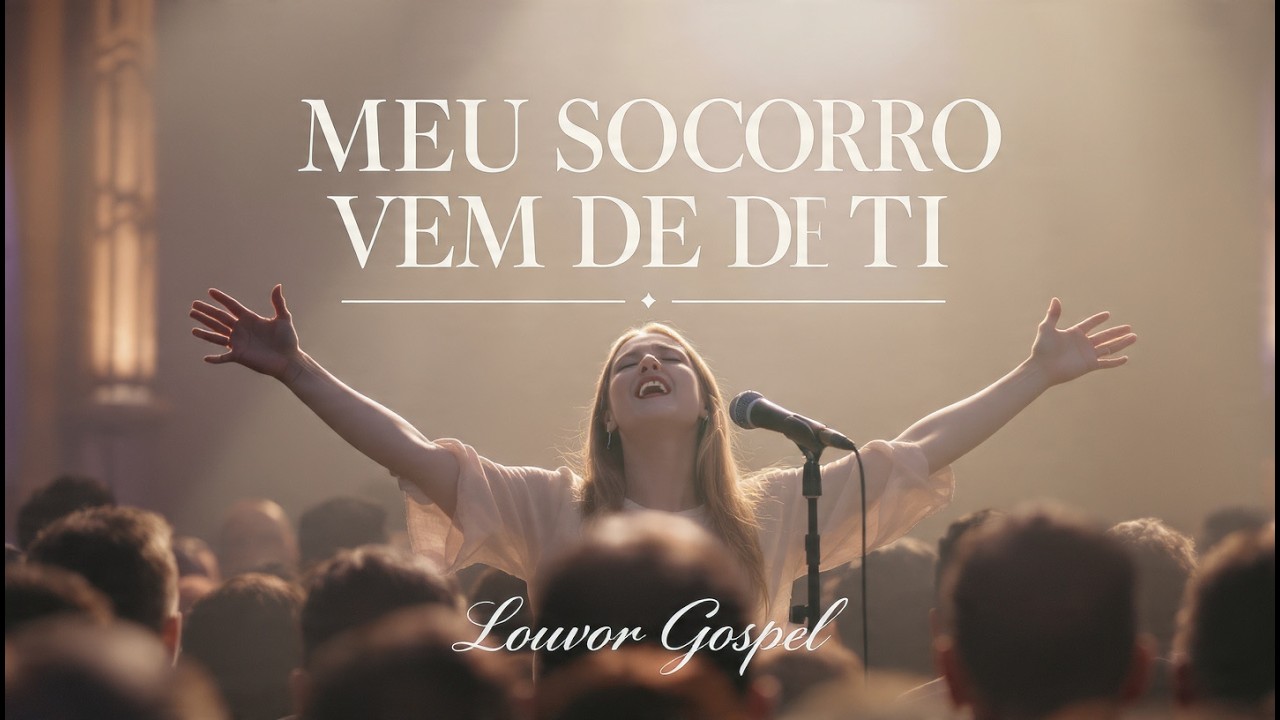 MEU SOCORRO VEM DE TI | Louvor Gospel | Adoração e Confiança em Deus