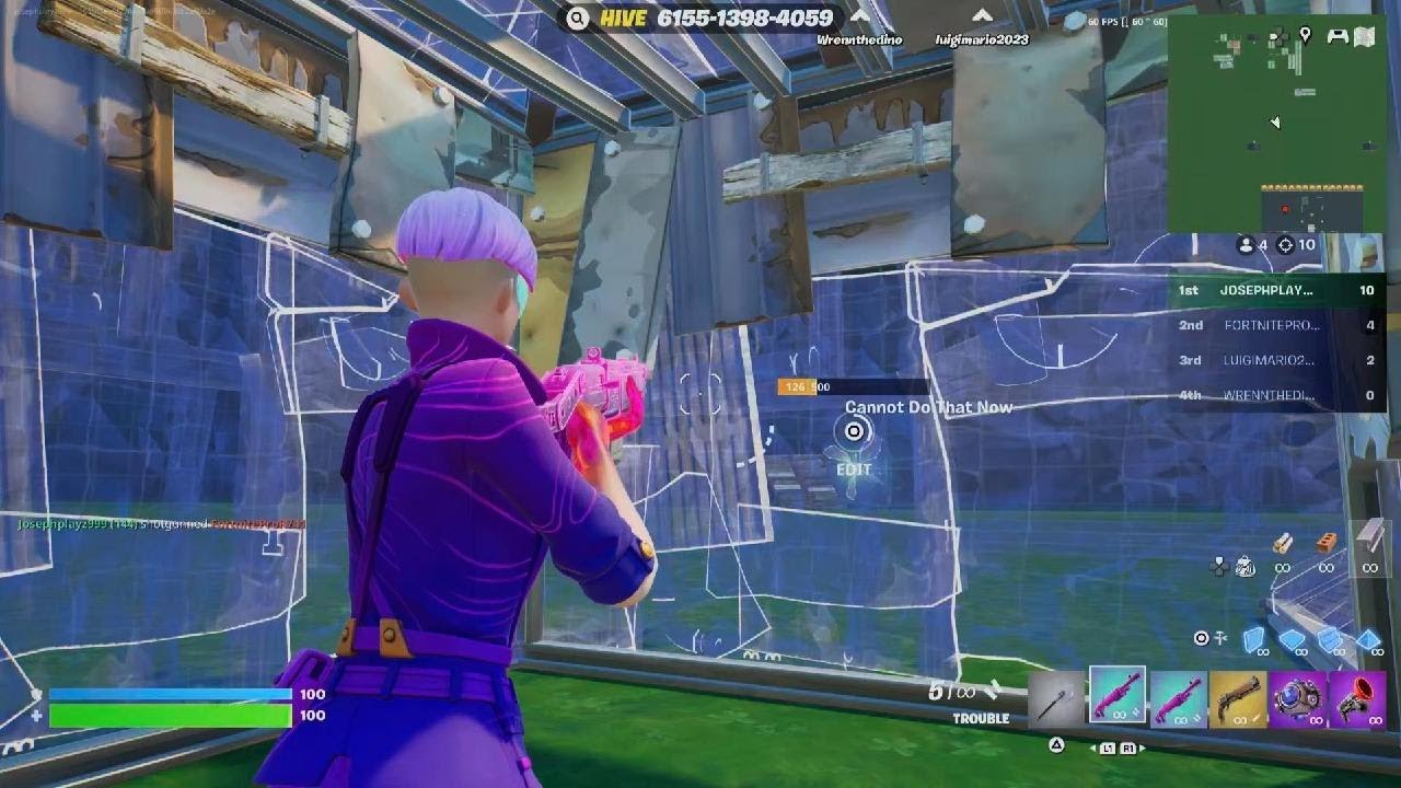 Playing 1v1 with every gun