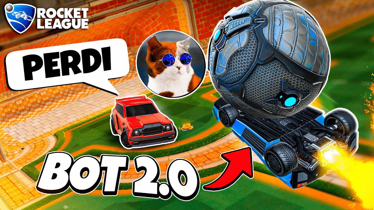 DESAFIEI YOUTUBERS a UM X1 CONTRA O BOT MAIS APELÃO DE 2023 no ROCKET LEAGUE...