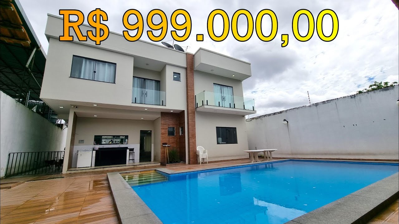 VENDIDA - Casa Duplex com 5 suítes no Águas Claras, Piscina, Espaço GourmeT