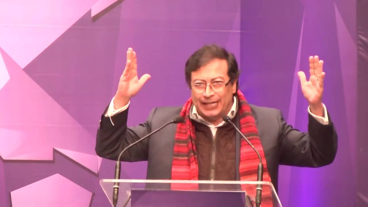 Conferencia Magistral Gustavo Petro en Ciudad de México