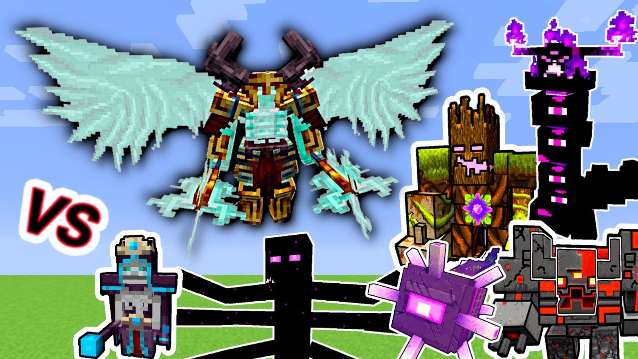 Maledictus Vs. Dungeons Bosses Monsters in Minecraft