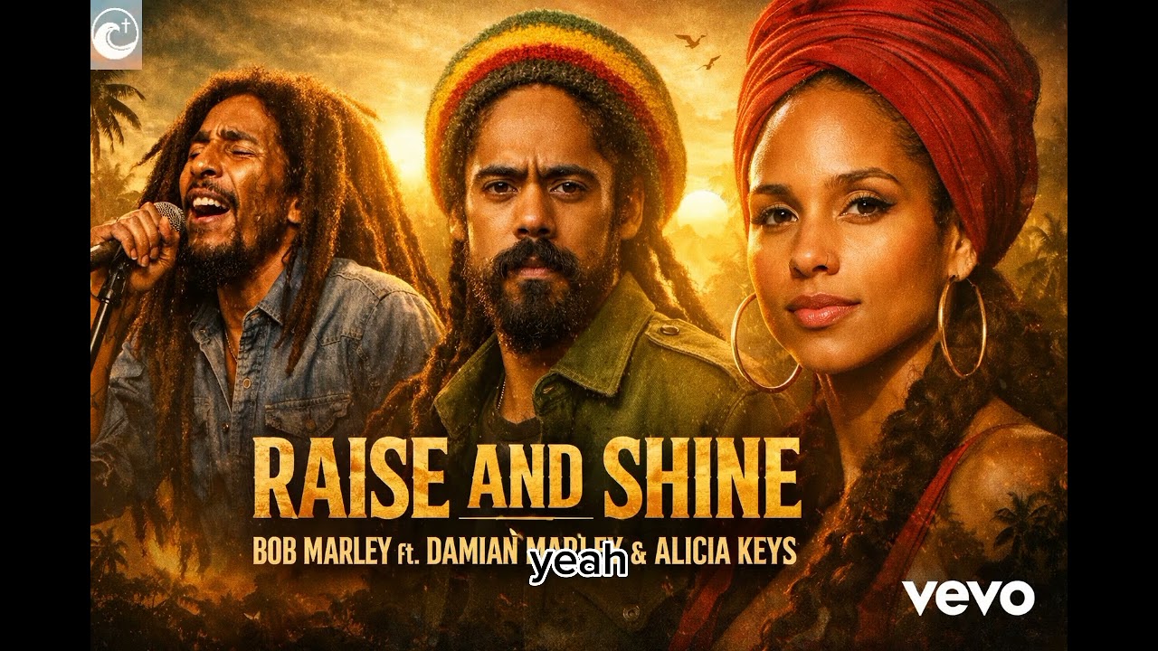 Rise and shine _ Bob Marley ft Damian Marley and Alicia key (Official Gospel raggae lyrics)