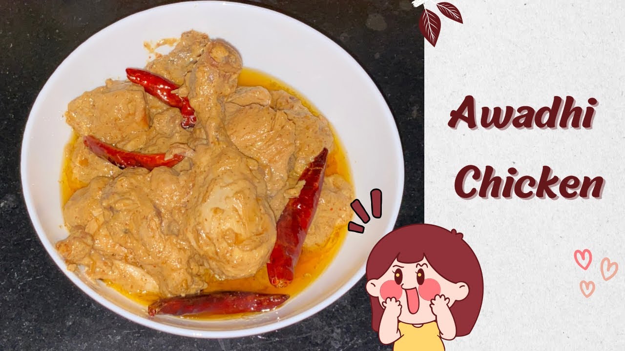 Munh me ghul jane wala AWADHI CHICKEN recipe by Fatimarecipes.com