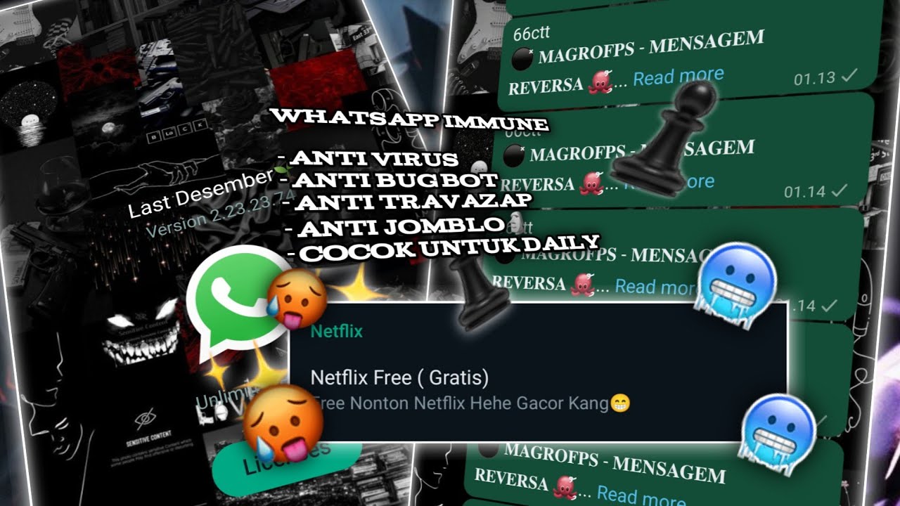 Whatsapp Kebal Last Desember || Whatsapp Kebal Terbaru || Whatsapp Immune Travas🥀