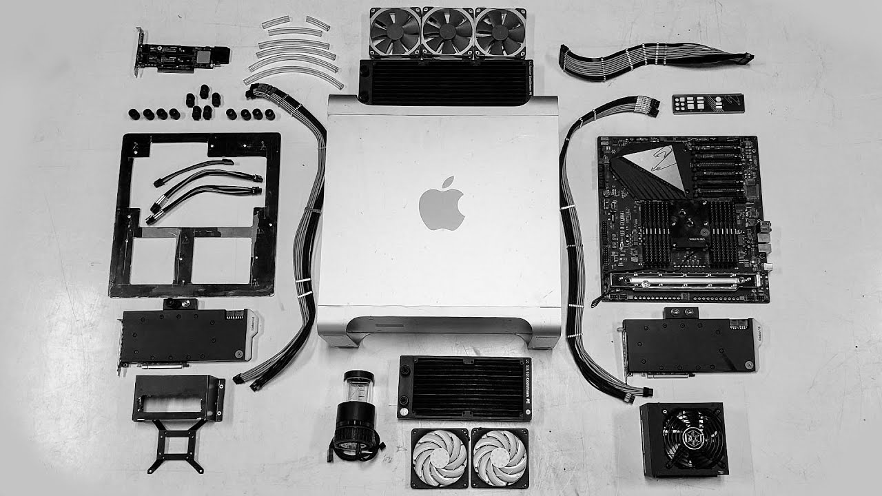 Water cooling the FASTEST Mac on the Planet