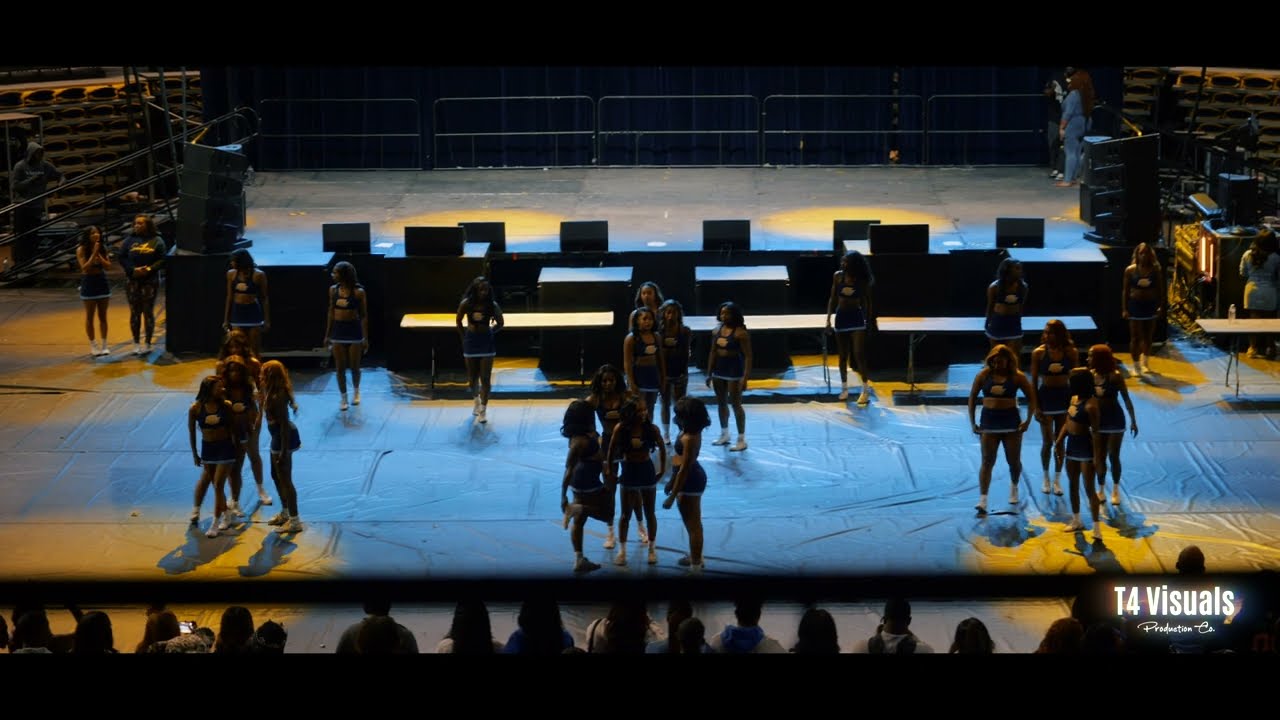 T4 Visuals | Southern University Cheerleaders Homecoming Pep Rally 2024