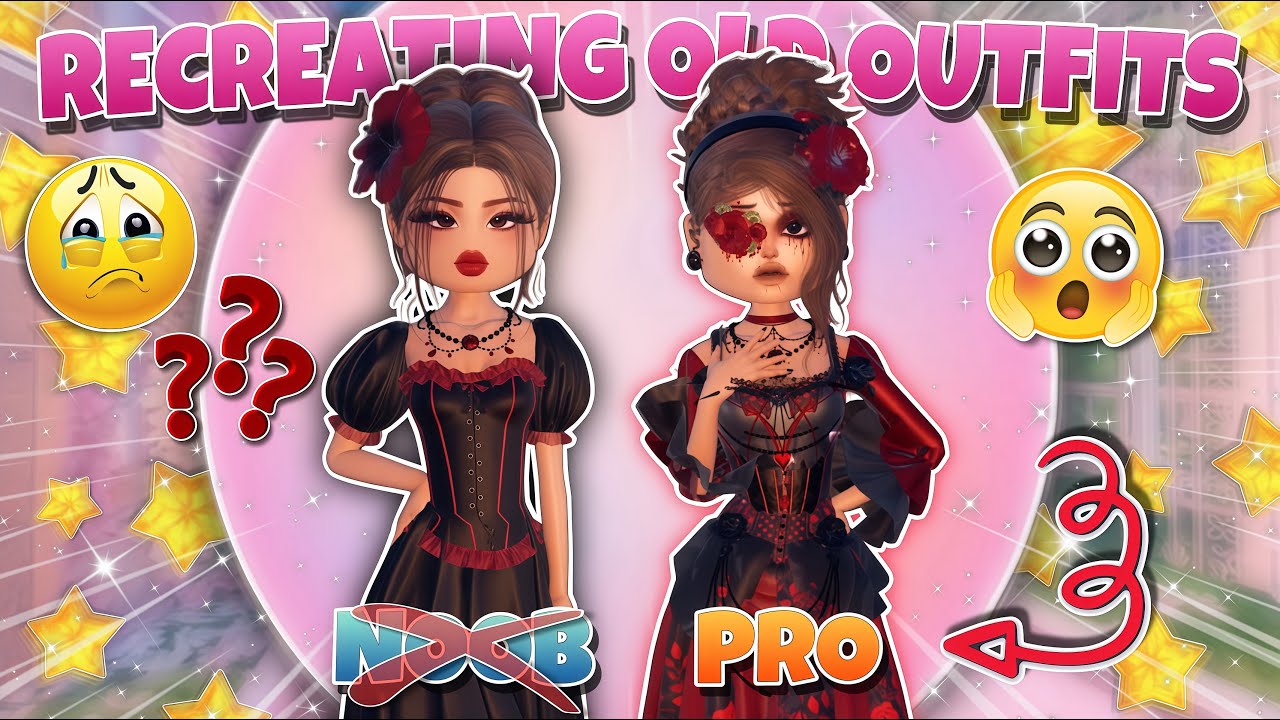 Recreating My *OLD OUTFITS* In Dress To Impress AGAIN!!