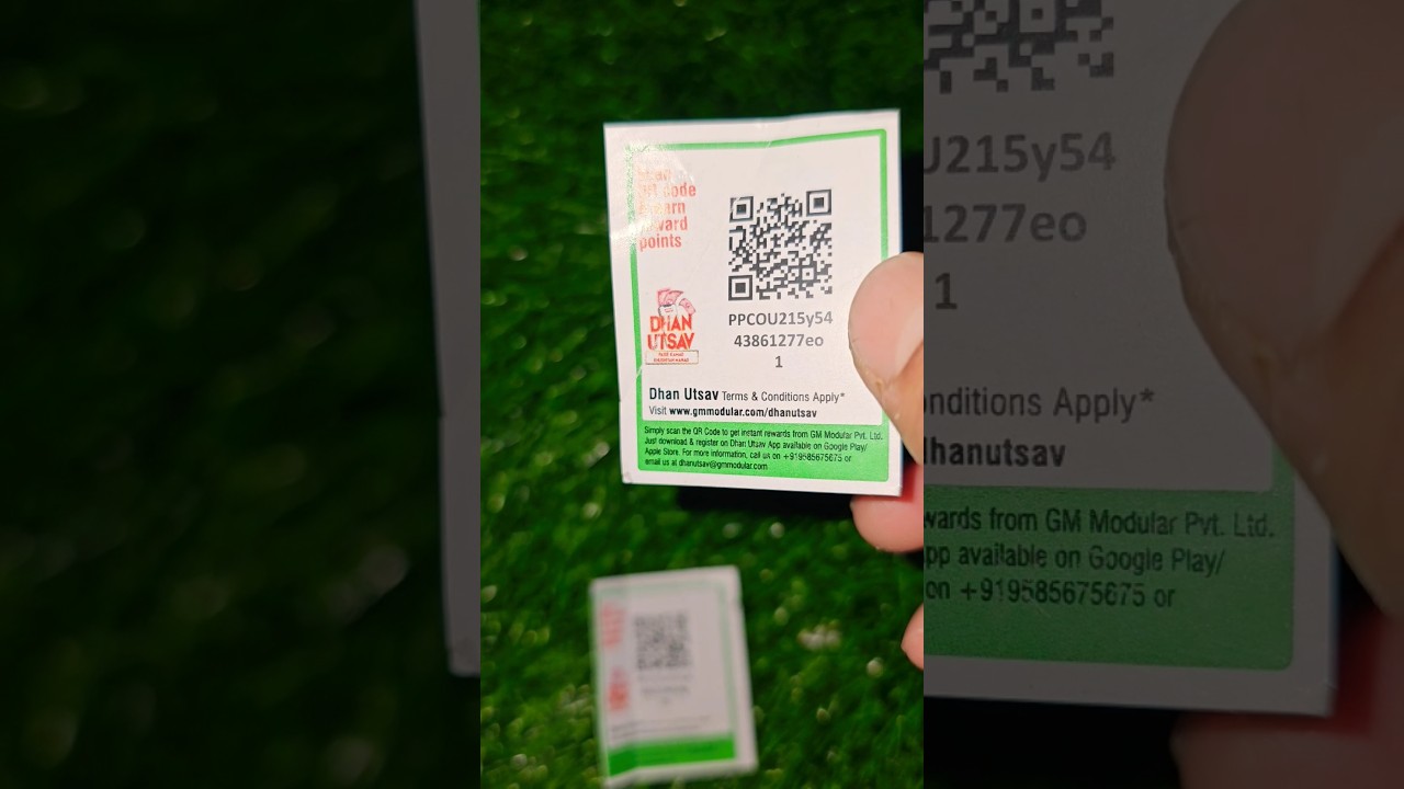 Gm Dhan Utsav app code scan | gm dhan Utsav  #electrician #gmdhanutsav #gmswitch
