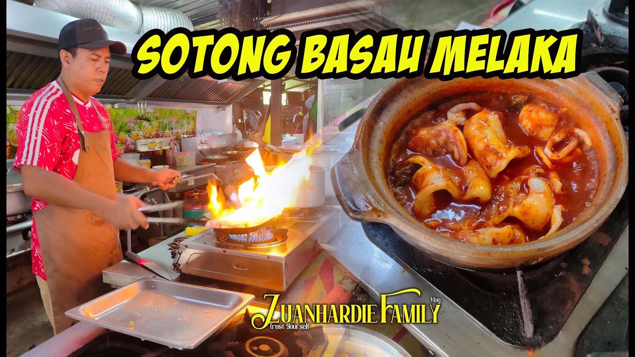 Asam Pedas Claypot Sotong Besau Melaka Kuala Sungai Baru
