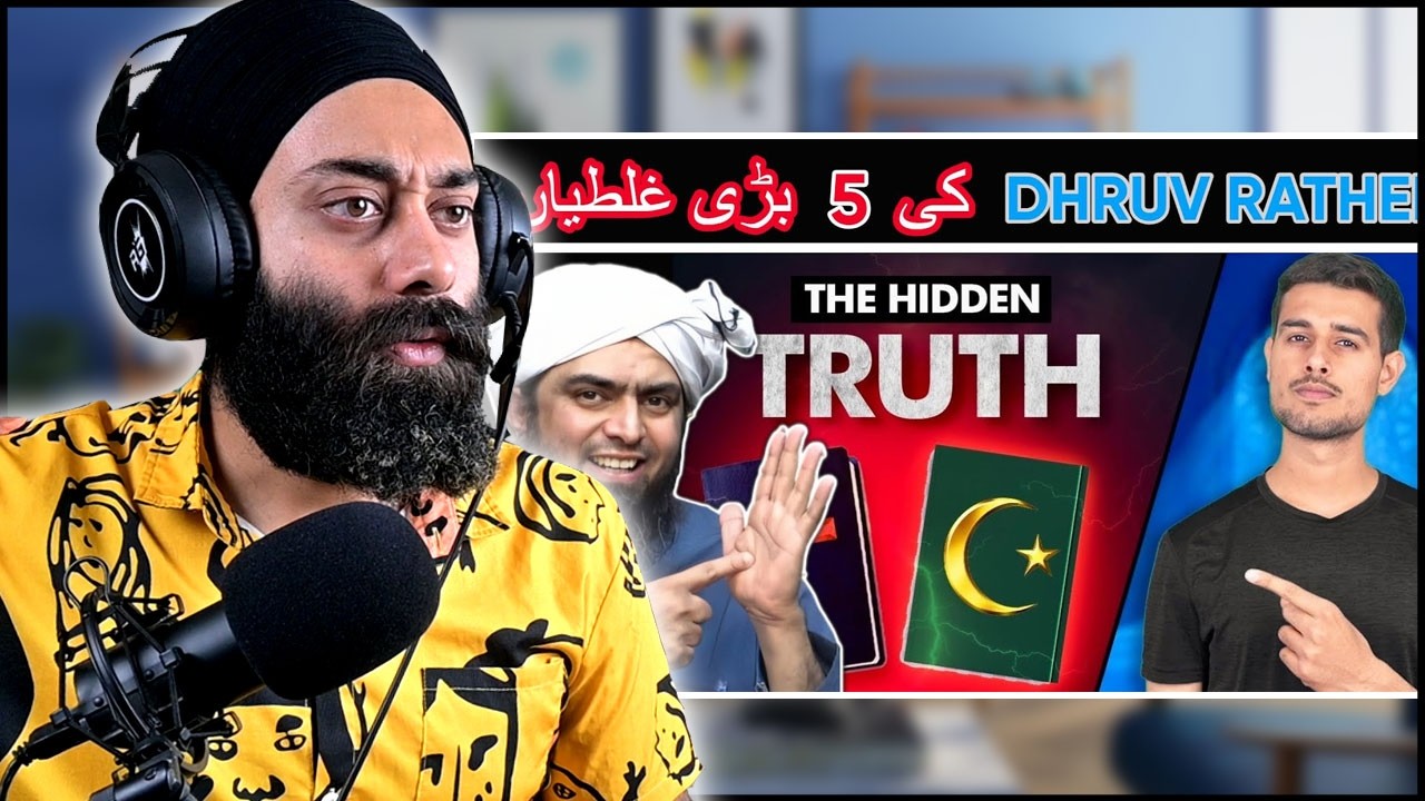 Indian Reaction on Engineer's Response To DHRUV RATHEE!! | 5 Mistakes About Islam | PunjabiReel TV