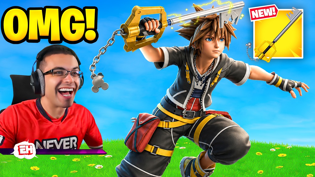 NEW FORTNITE x KINGDOM HEARTS UPDATE!