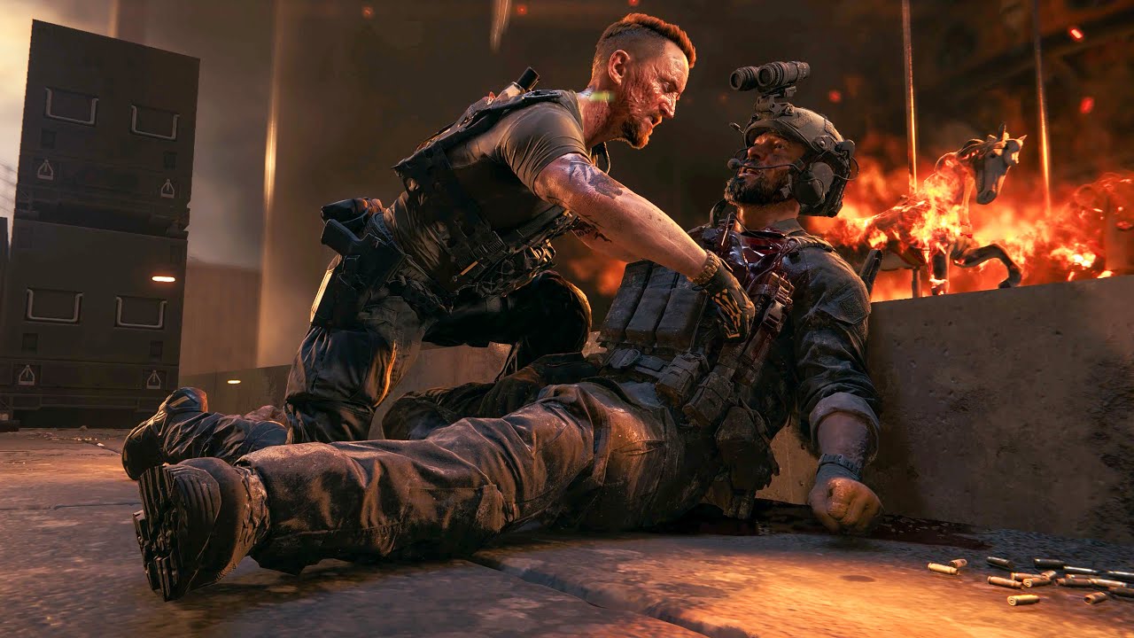 Battlefield 6 — сцена убийства Картера Кинкейдом