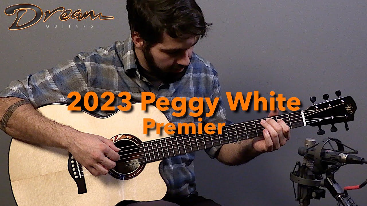 Dream Guitars - 2023 Peggy White Premier Indian Rosewood & Italian Spruce  #guitardemo