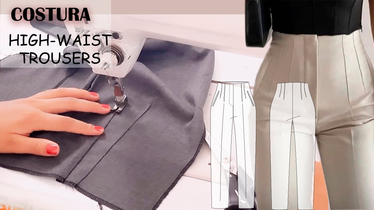 DIY PANTALÓN DE CINTURA ALTA ZARA - HIGH WAISTED TROUSERS