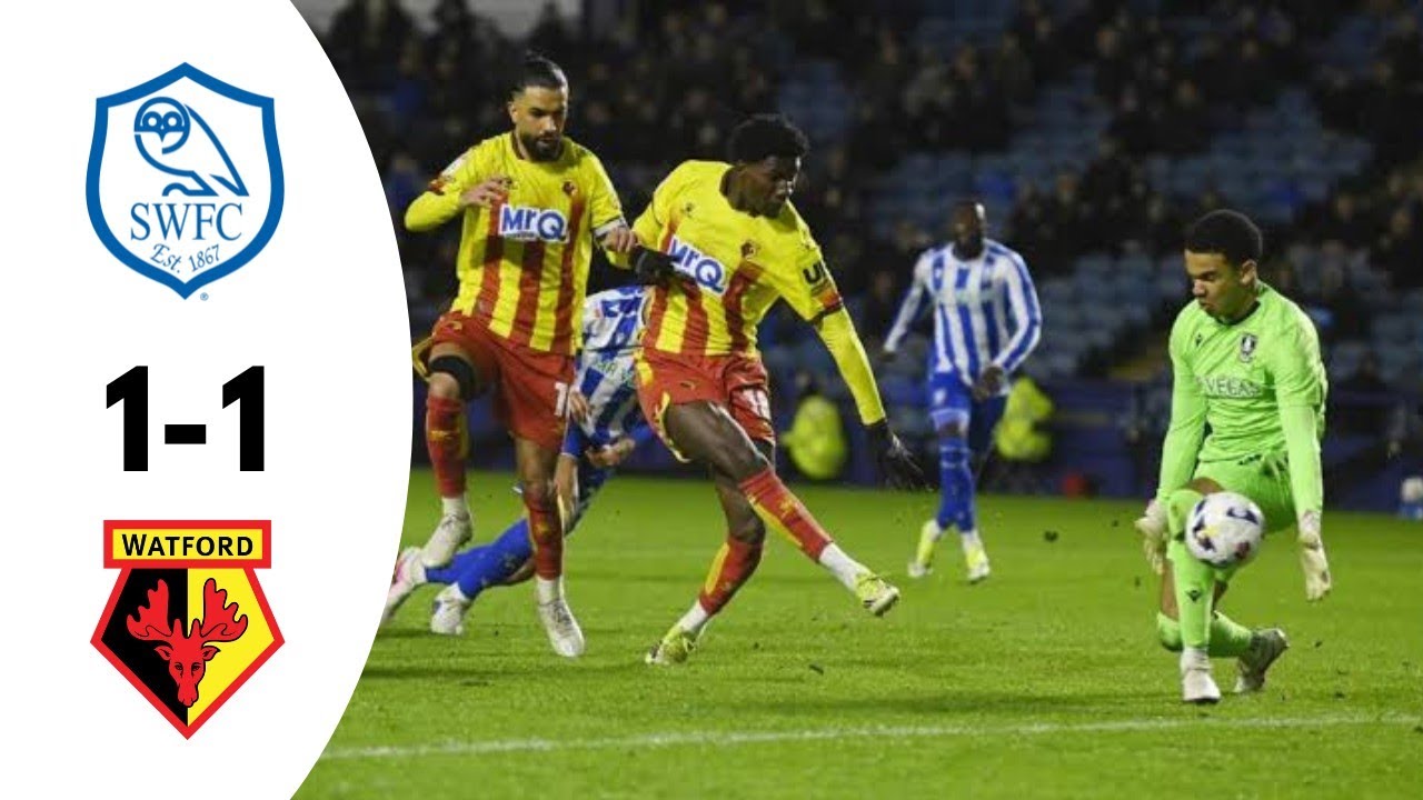 Sheff Wed 1-1 Watford | Highlights | Championship 2026