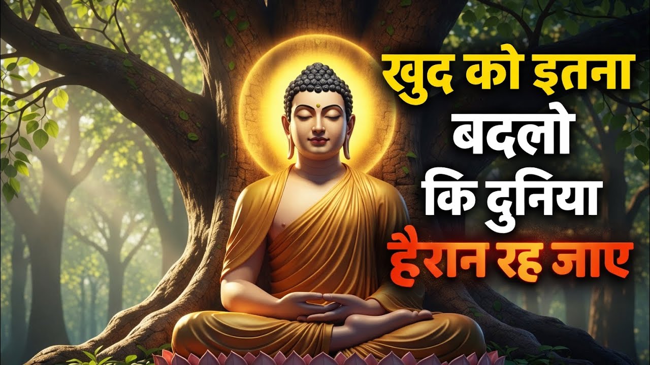 खुद को इतना बदलो कि दुनिया हैरान रह जाए | Gautam Buddha Motivation Hindi
