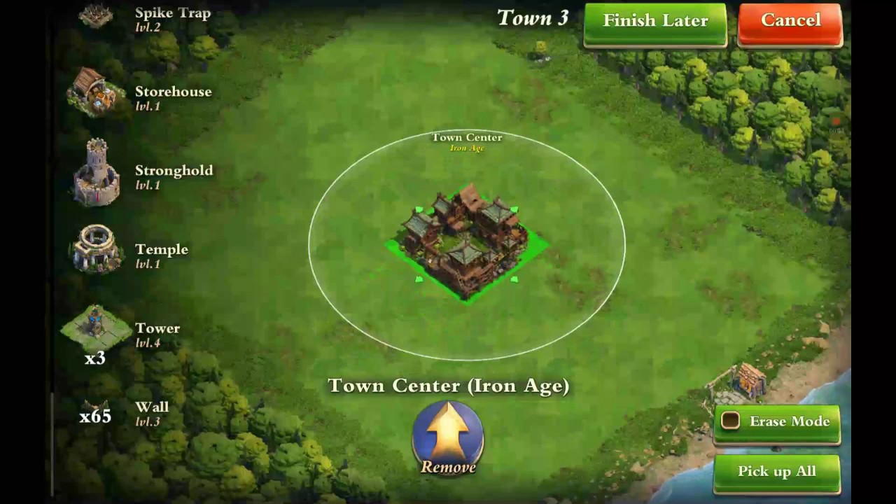 DomiNations: Iron Age TC and loot defense base