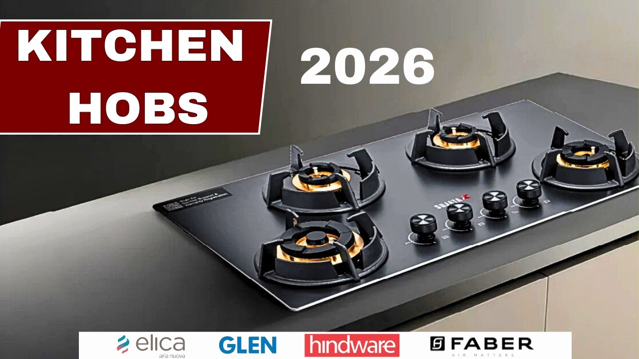Top 5 Best Kitchen Hob 2026 | Best Hob Gas Stove in India | Glass Hob Review