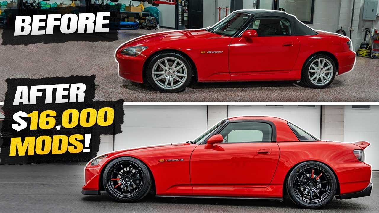 I spent $16,000 on Mods Transforming my Honda s2000!
