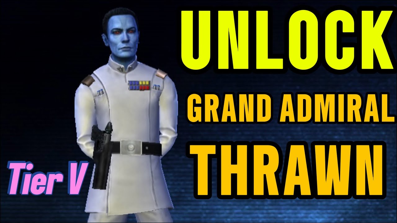 Grand Admiral Thrawn Journey – Tier 5 | Phoenix Squad Play Through | SWGOH