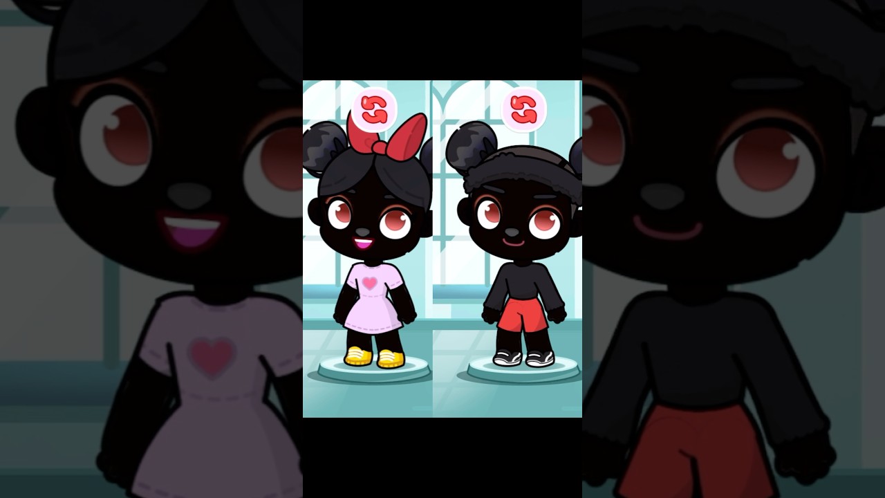 How to make Mickey & Minnie #avatarworld #tocaboca