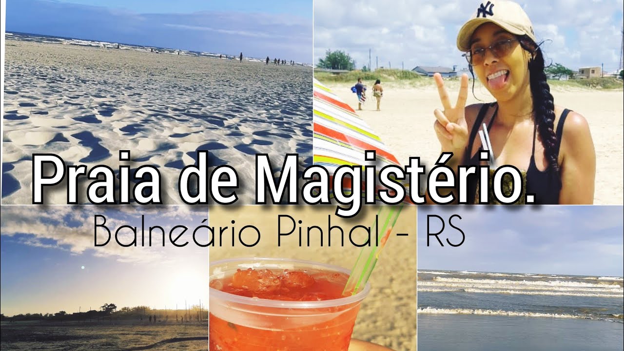 PRAIA DE MAGISTÉRIO - RS / UM FINAL DE SEMANA. 🌊❤️