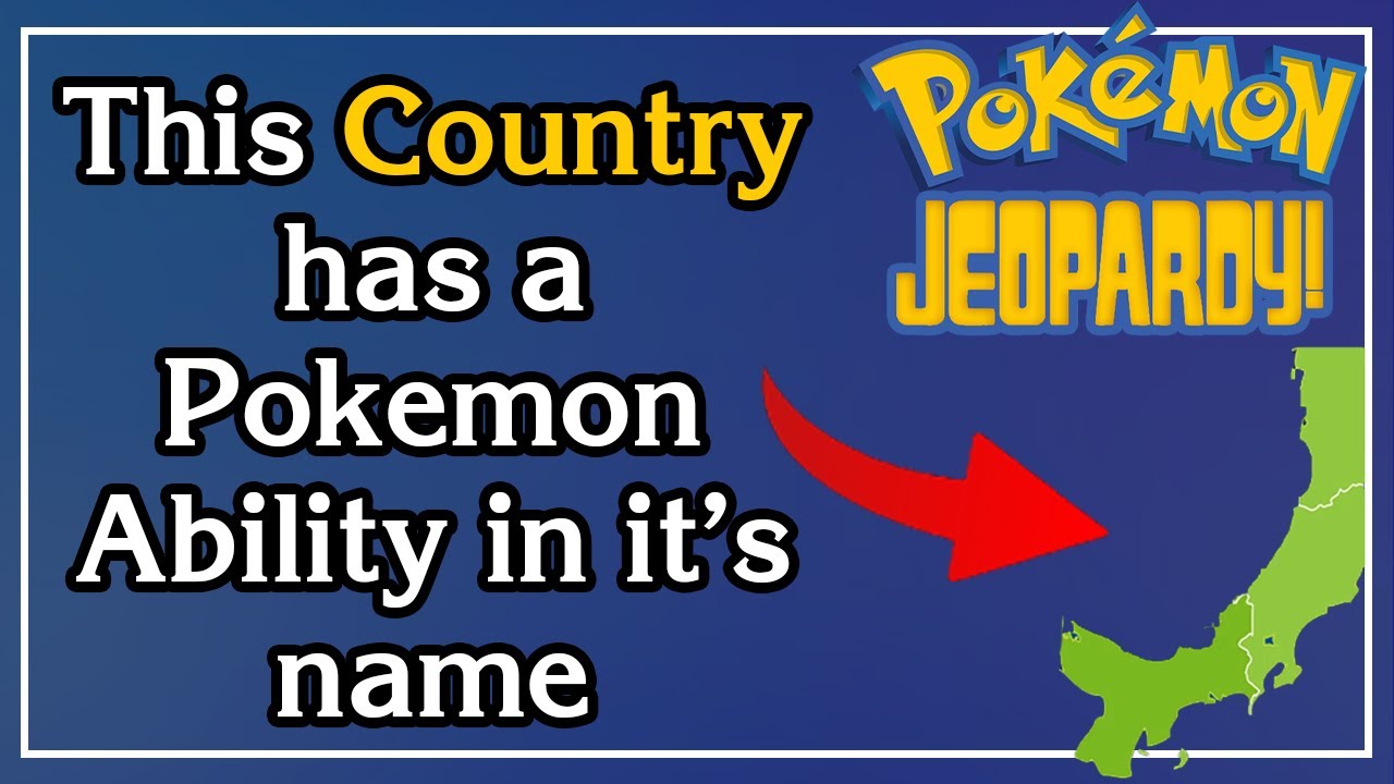 Самые малоизвестные факты о покемонах! Pokemon Jeopardy!