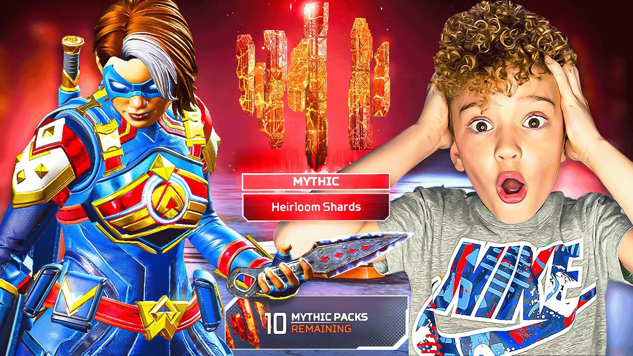 8-ЛЕТНИЙ РЕБЕНОК ПОЛУЧАЕТ ПЕРВУЮ РЕЛИКВИЮ В APEX LEGENDS