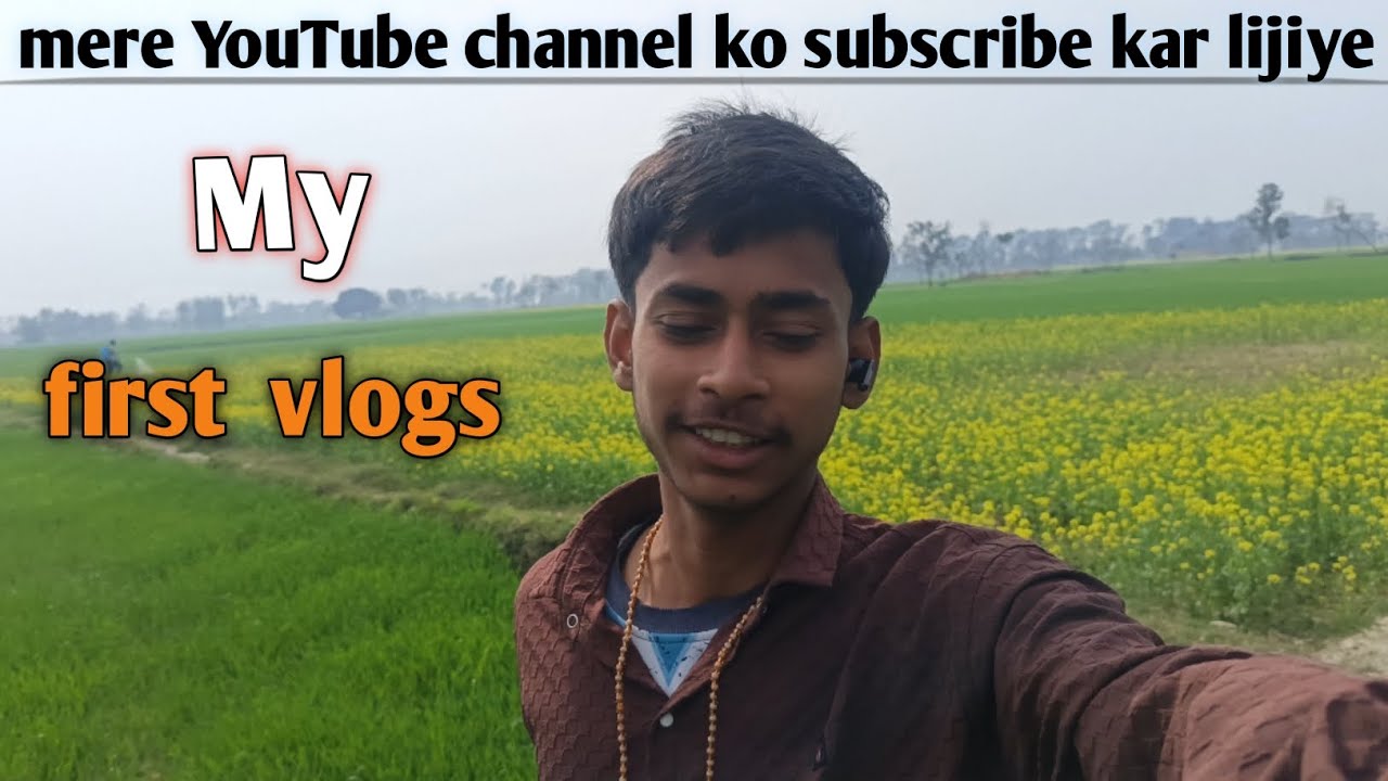 My First Vlog ❤️ | Khet Mein Kaam | Village Life Vlog📝 Description