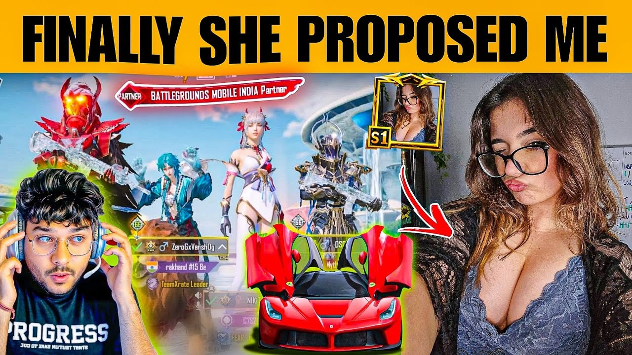 Kalu's Journey to Becoming a Pro BGMI Player | Random foreign girl shocked after seeing my gameplay😳