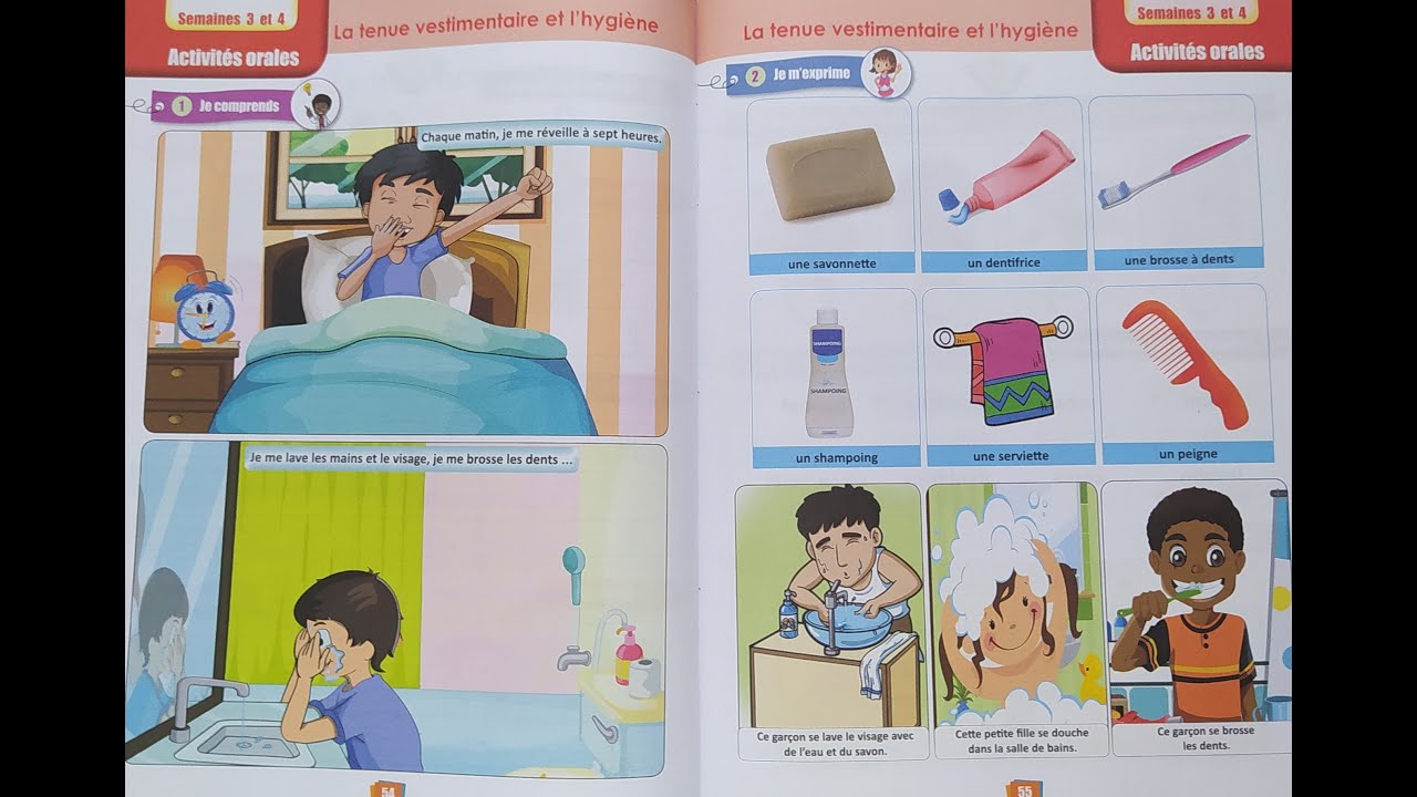 Dire faire et agir : page 54 et 55
