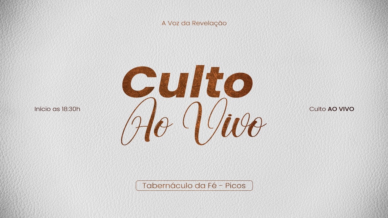 13.03.2026 | Culto de Pregação