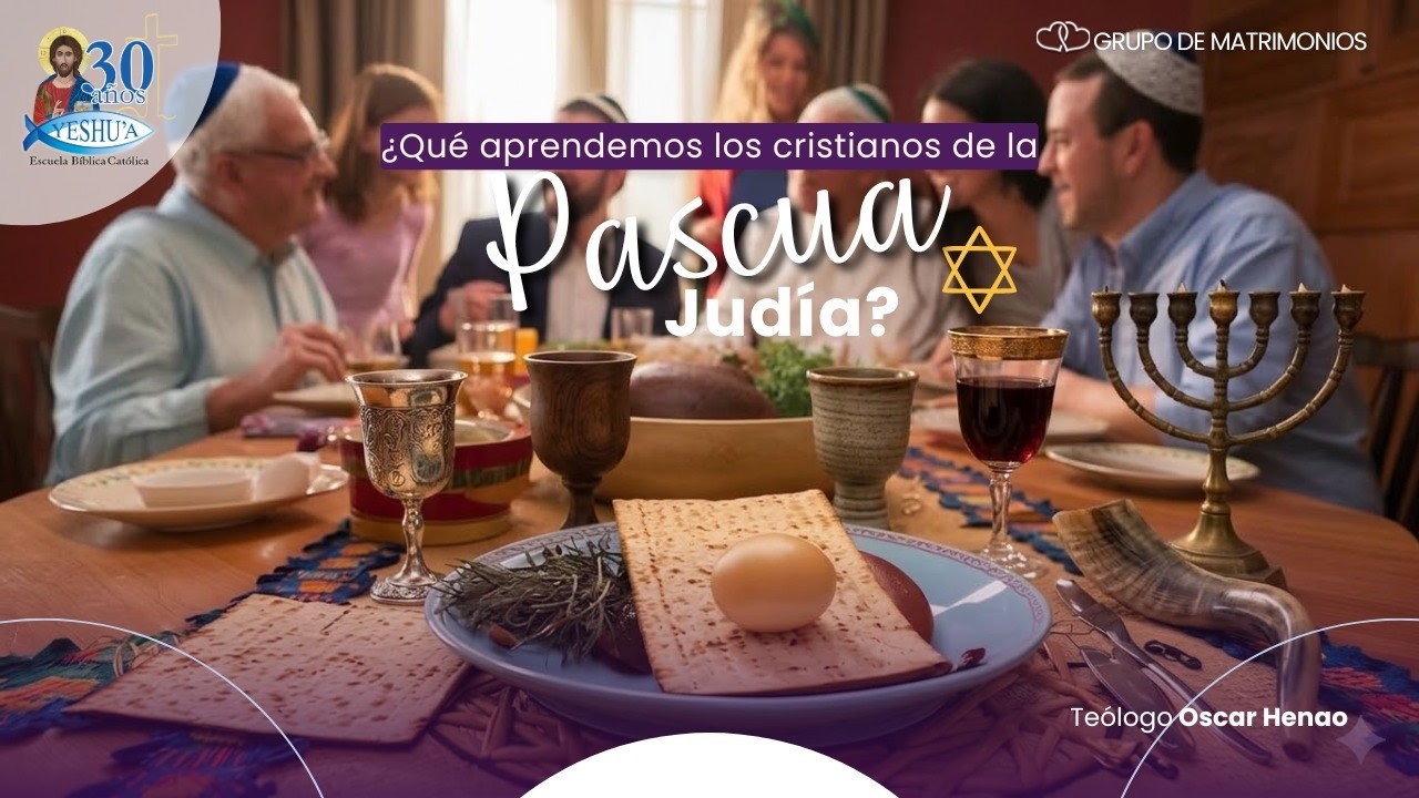 ¿Qué aprendemos los cristianos de la pascua judia?- Grupo de matrimonios- Teólogo Oscar Henao