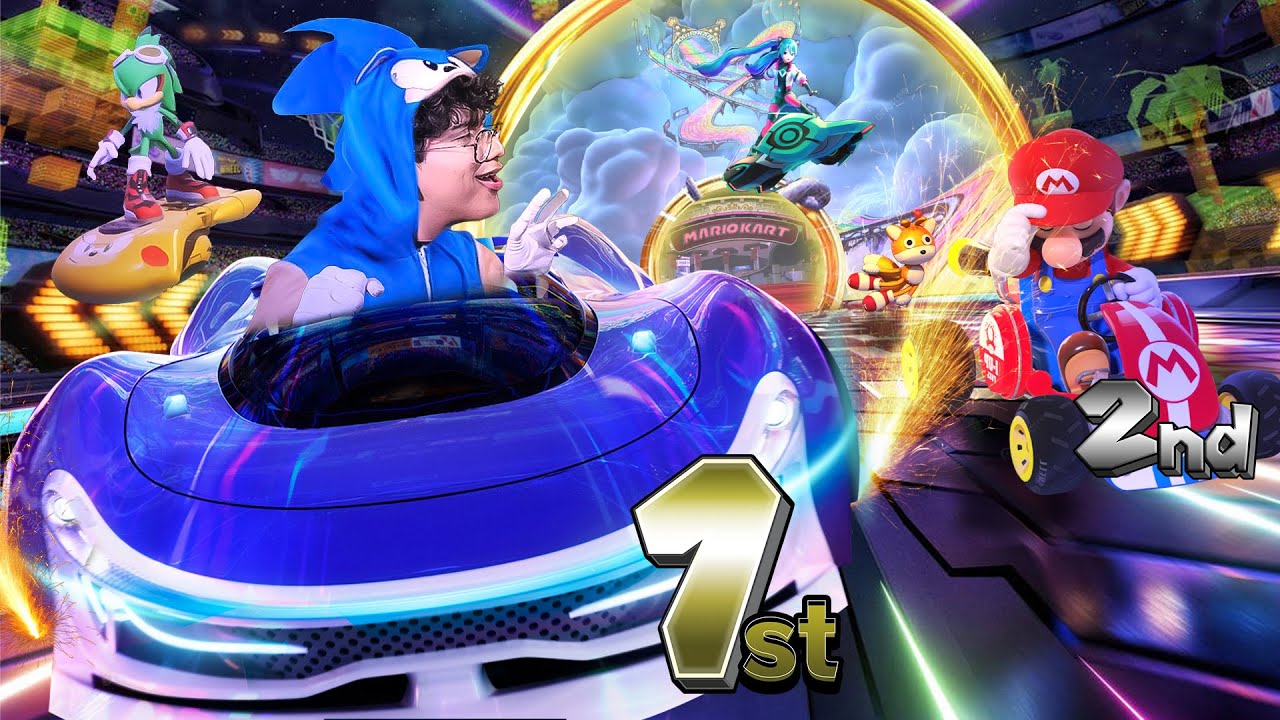 Sonic Crossworlds ES MUCHO MEJOR que Mario Kart World