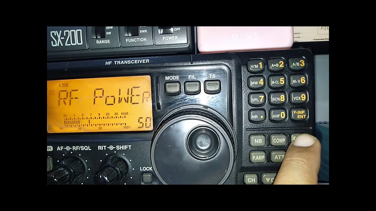 ICOM IC 718 HF RADIO REVIEW SINGKAT