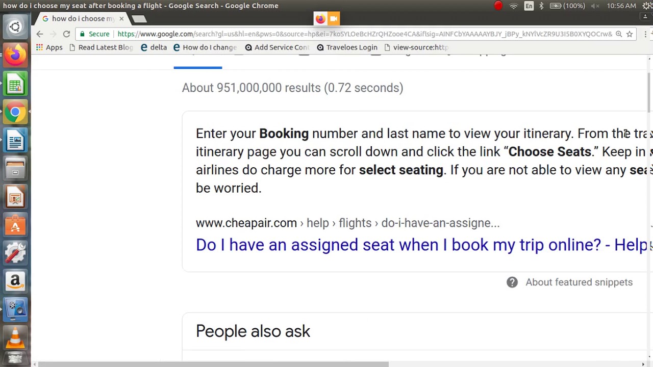 How do i choose my seat after booking a flight?