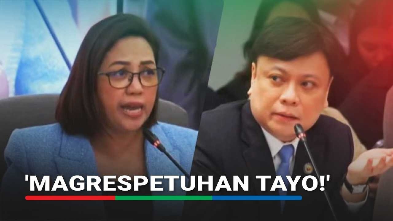 ‘Hindi na ba ako pwedeng magtanong? Garin, Marcoleta nagbangayan sa Kamara | ABS CBN News