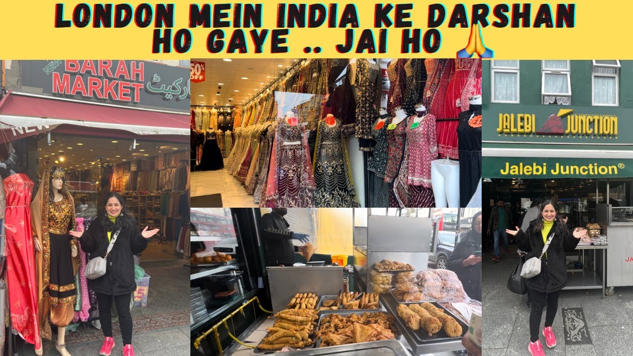 LONDON SOUTHALL SHOPPING - Mini Punjab in England